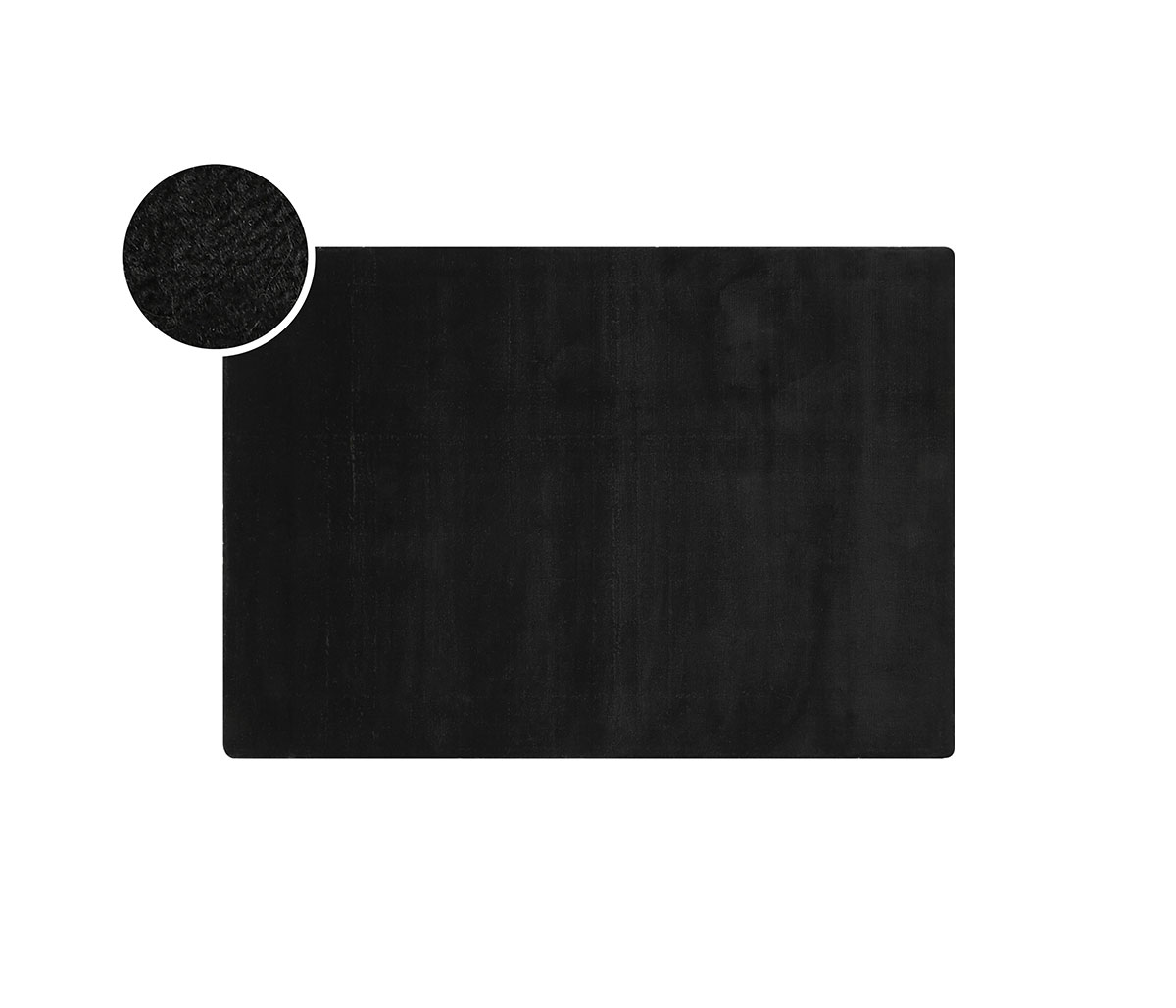 Tapete Leon 100x150 - Negro